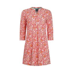 Weird Fish Womens/Ladies Ava Printed Slub Tunic / Tango Red